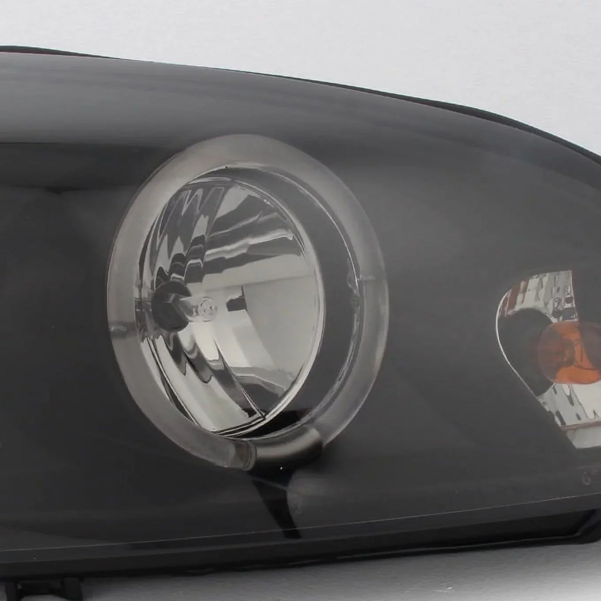 AKKON Black Smoked LED Halo Headlights And LED Tail Lights For 2006-2013 Chevy Impala And 2014-2016 Chevy Impala Limited