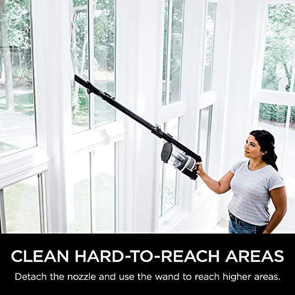 Shark Vertex Pro Cordless Stick Vacuum, Black, 120 Minutes Runtime - IZ682H