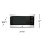 GE 1.1 Cu Ft 950W Stainless Steel Countertop Microwave Oven - GCST11N1WSS