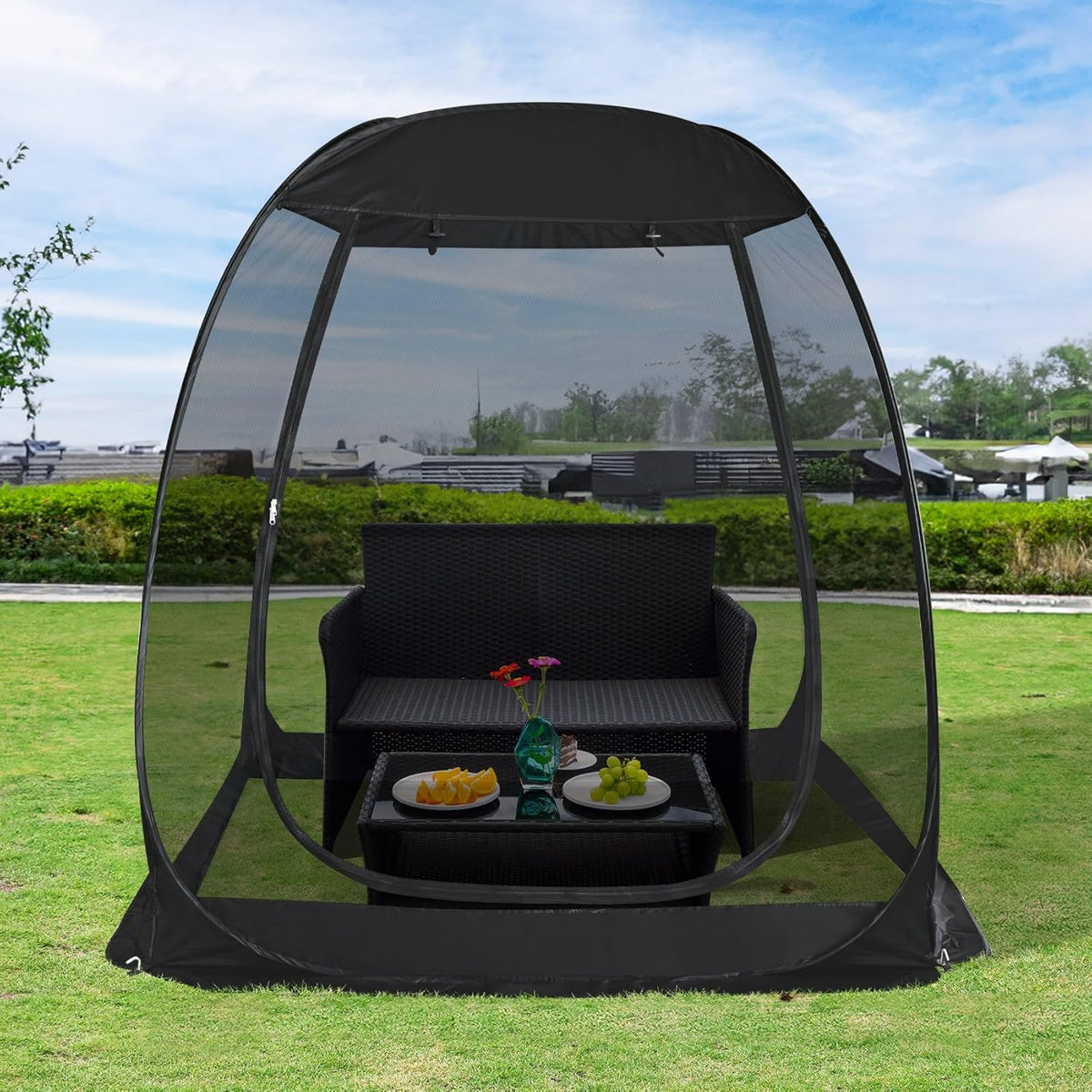 Alvantor Pop Up Screen House Gazebo With Mosquito Netting
