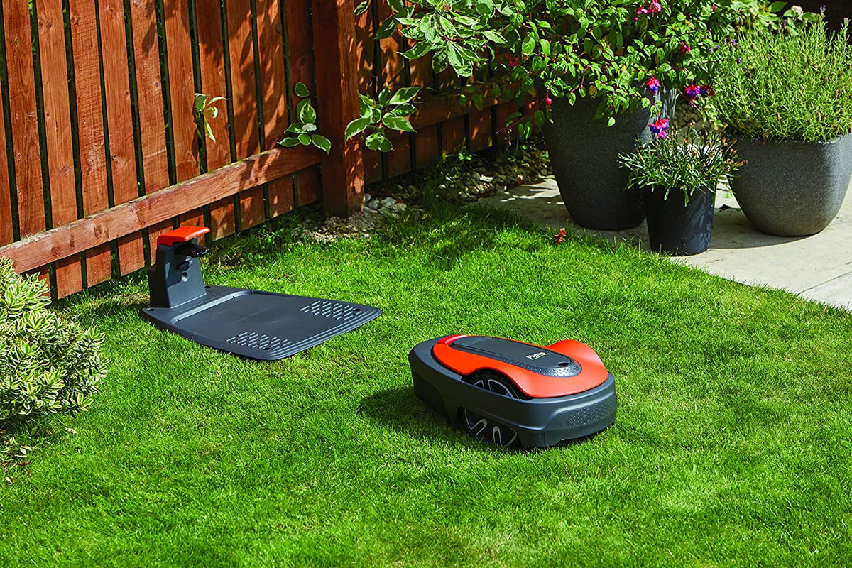 EasiLife 500 GO Robotic Lawn Mower, 500m2, Orange and Grey - 9704632-01