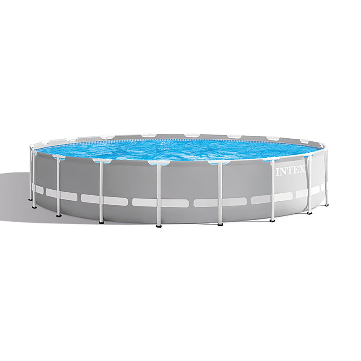 Intex Prism Frame Above Ground Swimming Pool 14ft x 42in With Pump - 26719EH