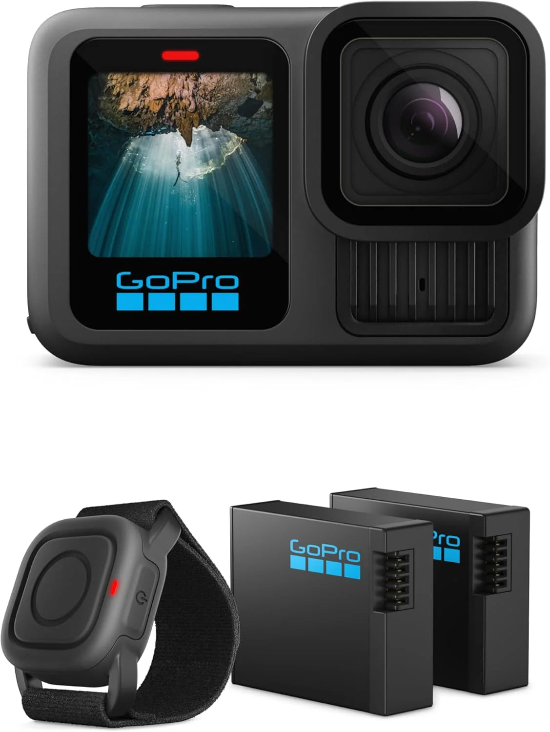 Action Camera 5.3K 60FPS Video 27MP Photos - H13