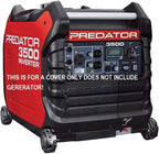 Predator Inverter 3500 Watt Generator Cover, Black, 30in x 20in x 24in