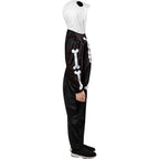 Skeleton Jumpsuit Halloween Costume for Children, Boys' Size S (6/8), by Way to Celebrate