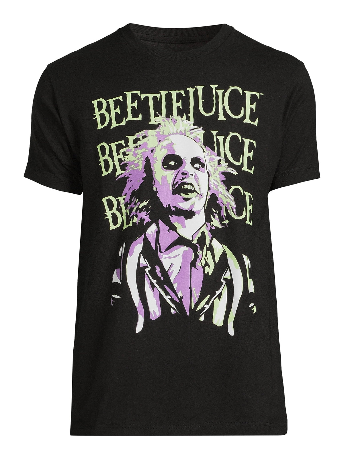 Beetlejuice Men's and Big Men's Graphic Tee with Short Sleeves