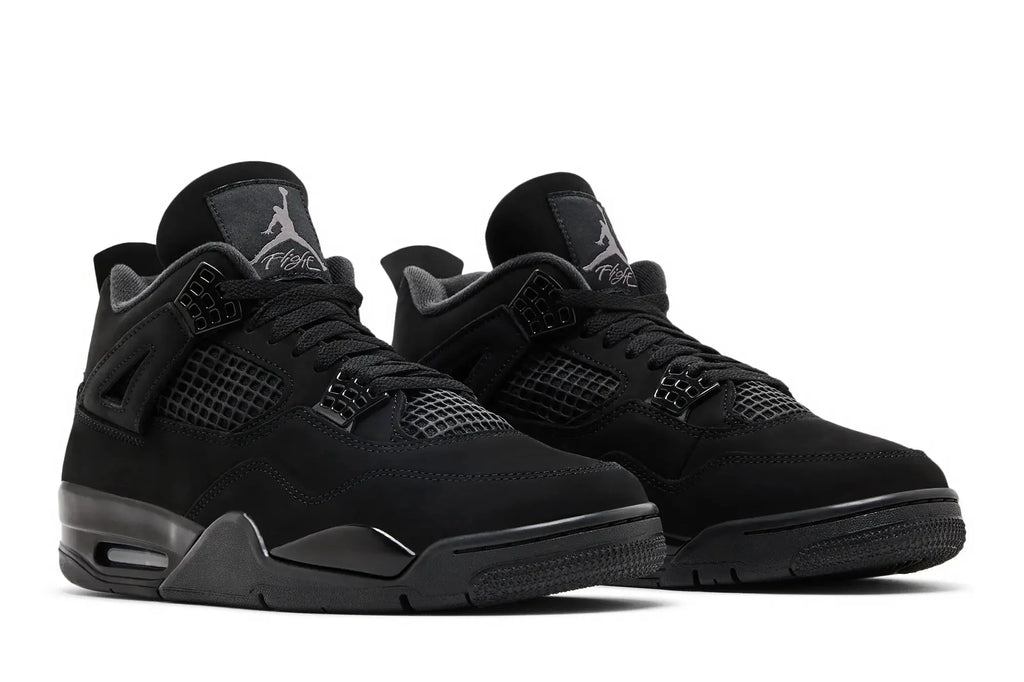 Jordan 4 Retro Black Cat 2025 Black/Black/Light Graphite - FV5029 010