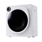 ZNESKPG Portable Compact Front Load Clothes Dryer 1.95 Cu. Ft., 830W, 5 Drying Modes, Stainless Steel Drum