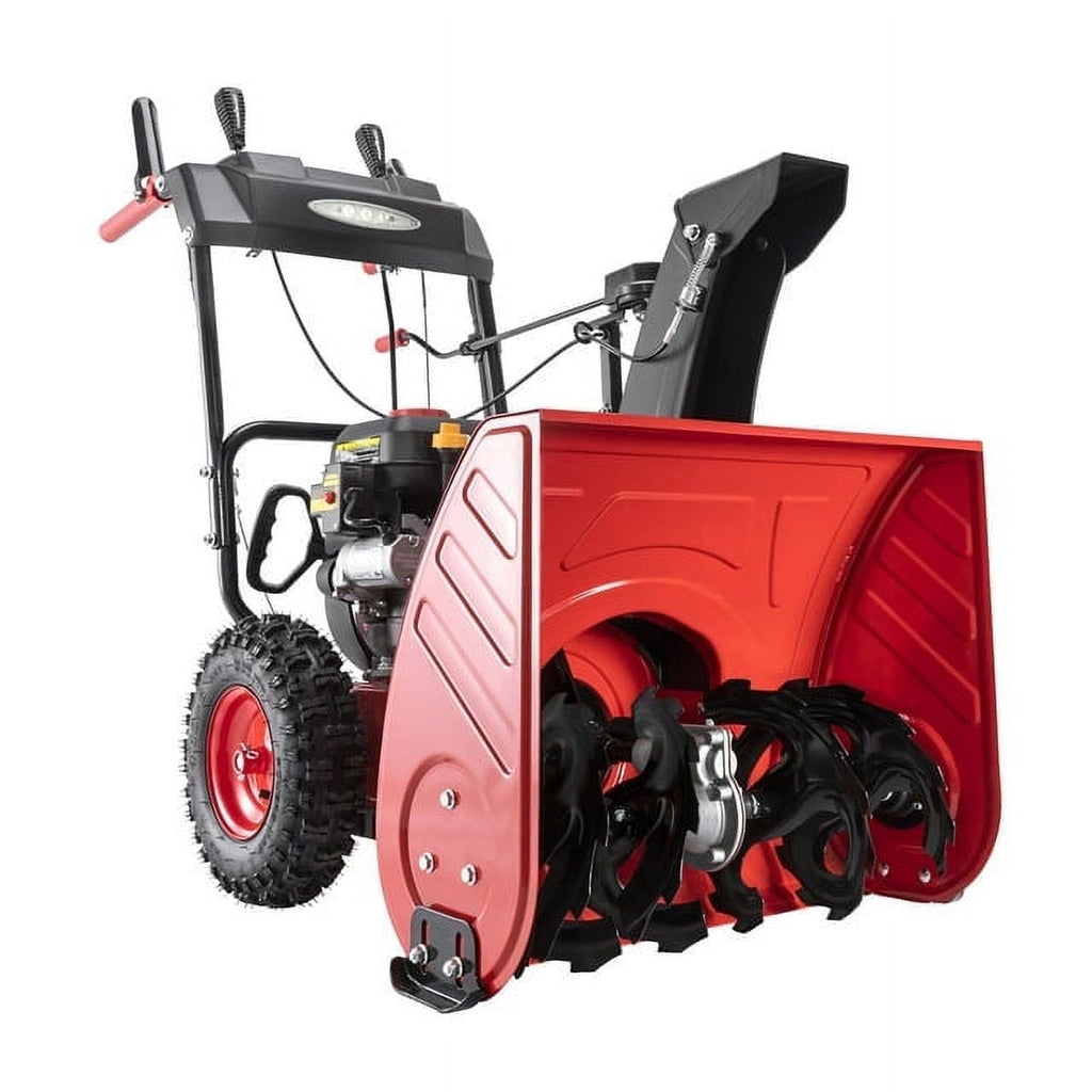 Self-Propelled Gas Snow Blower - 26 252CC, 120V Electric Start, Two-Stage Design