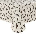 Way To Celebrate Halloween PEVA Tablecloth Indoor & Outdoor Table 60" x 102" - Bat Toss