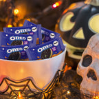 OREO Green and Orange Creme Chocolate Sandwich Cookies, Halloween Cookies, 14 Snack Packs