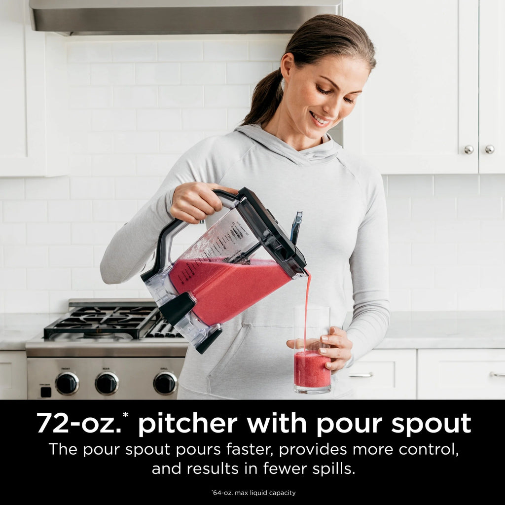 Ninja Professional Plus Blender, 1200 W, 72 oz Total Crushing Pitcher, Black - BN700