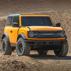 AMERICAN MODIFIED Tomahawk Grille With Lights for 2021-2024 Ford Bronco Without Front Camera - Matte Black