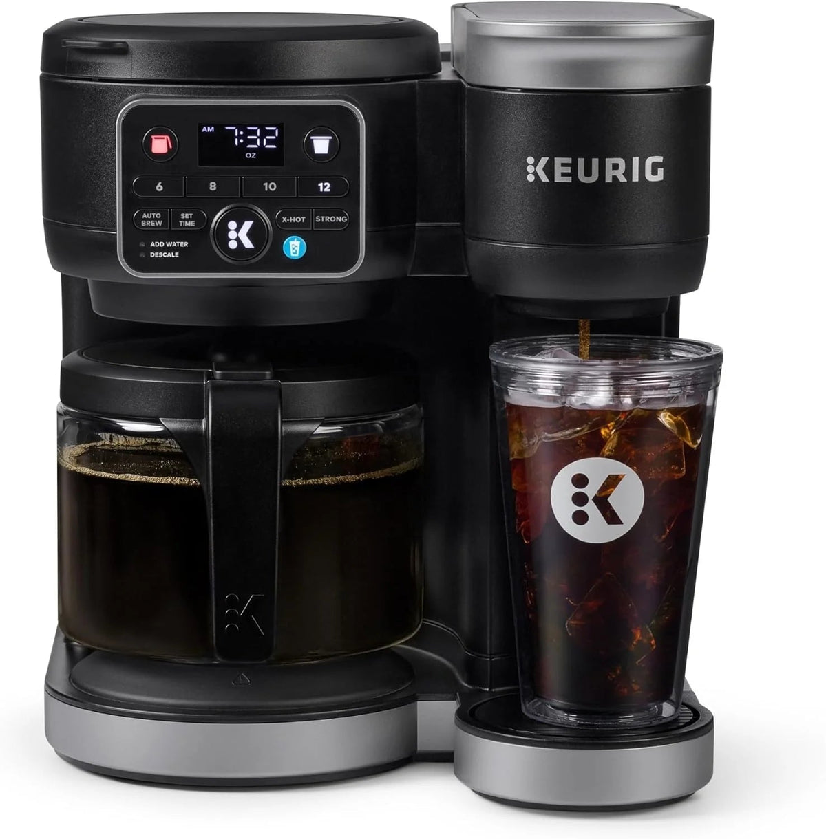 Keurig Hot & Iced Single Serve And Carafe Coffee Maker, 72oz - K-Duo Gen 2