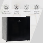Countertop Compact Upright Freezer, 1.1 Cu.Ft, Gray