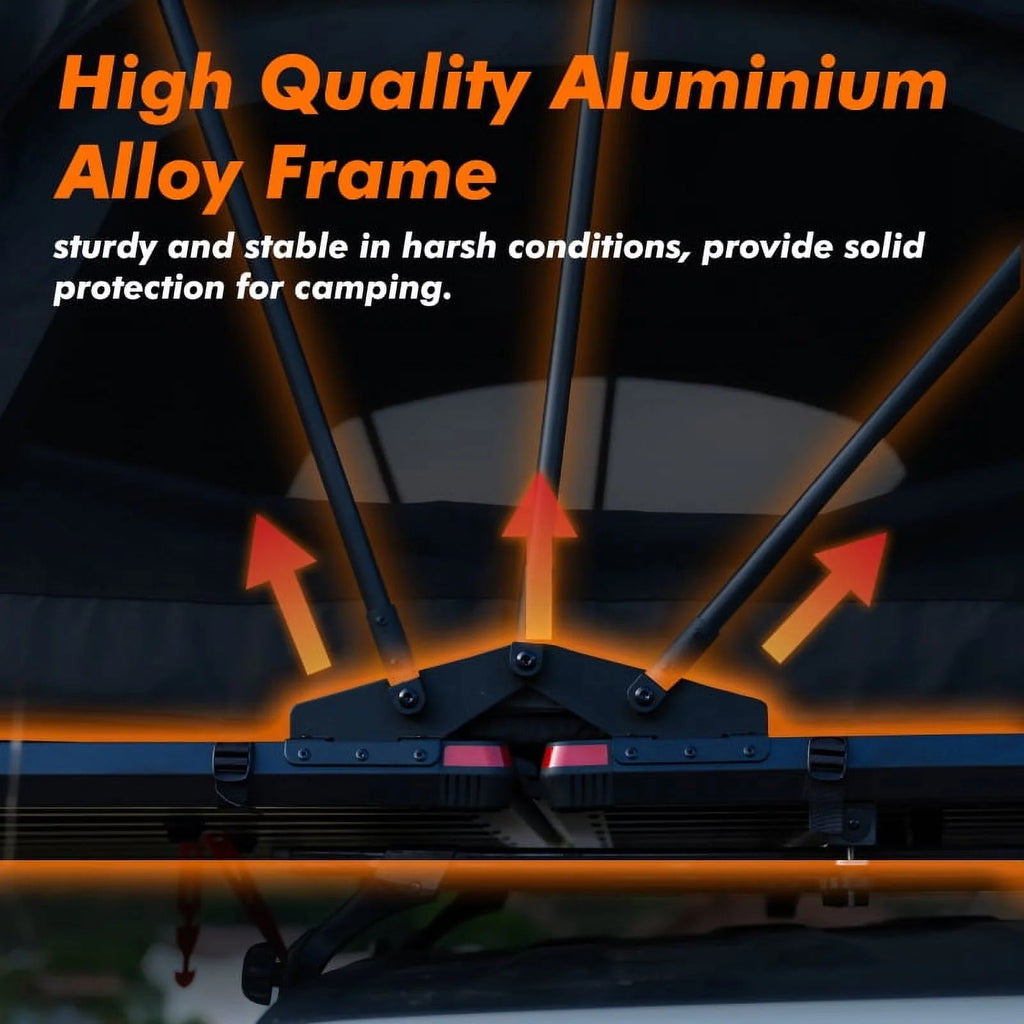 ILANDER Roof Top Tent 120cm Aluminum Fold-Out - Lite Cruiser