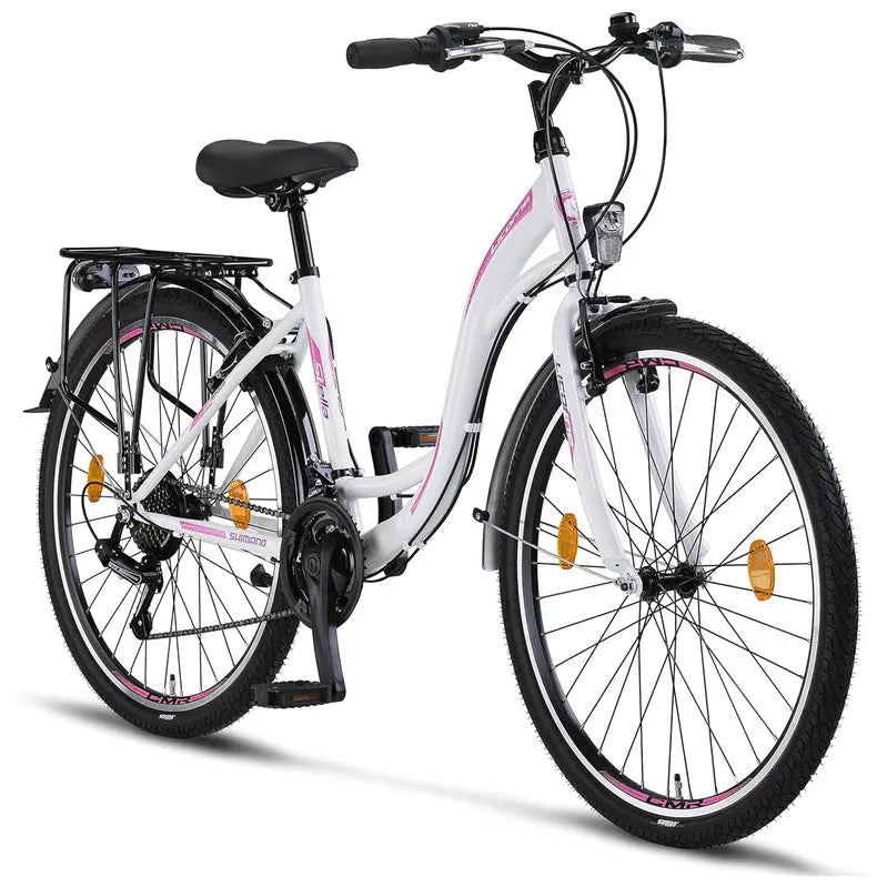 Licorne Urban City Bike, Aluminum Frame, 24.0 Inches/26.0 Inches/28.0 Inches - Stella Premium