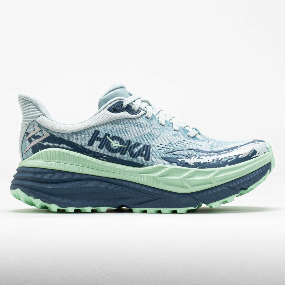 Women's Running Shoes, Droplet/Thunder Cloud - Stinson 7