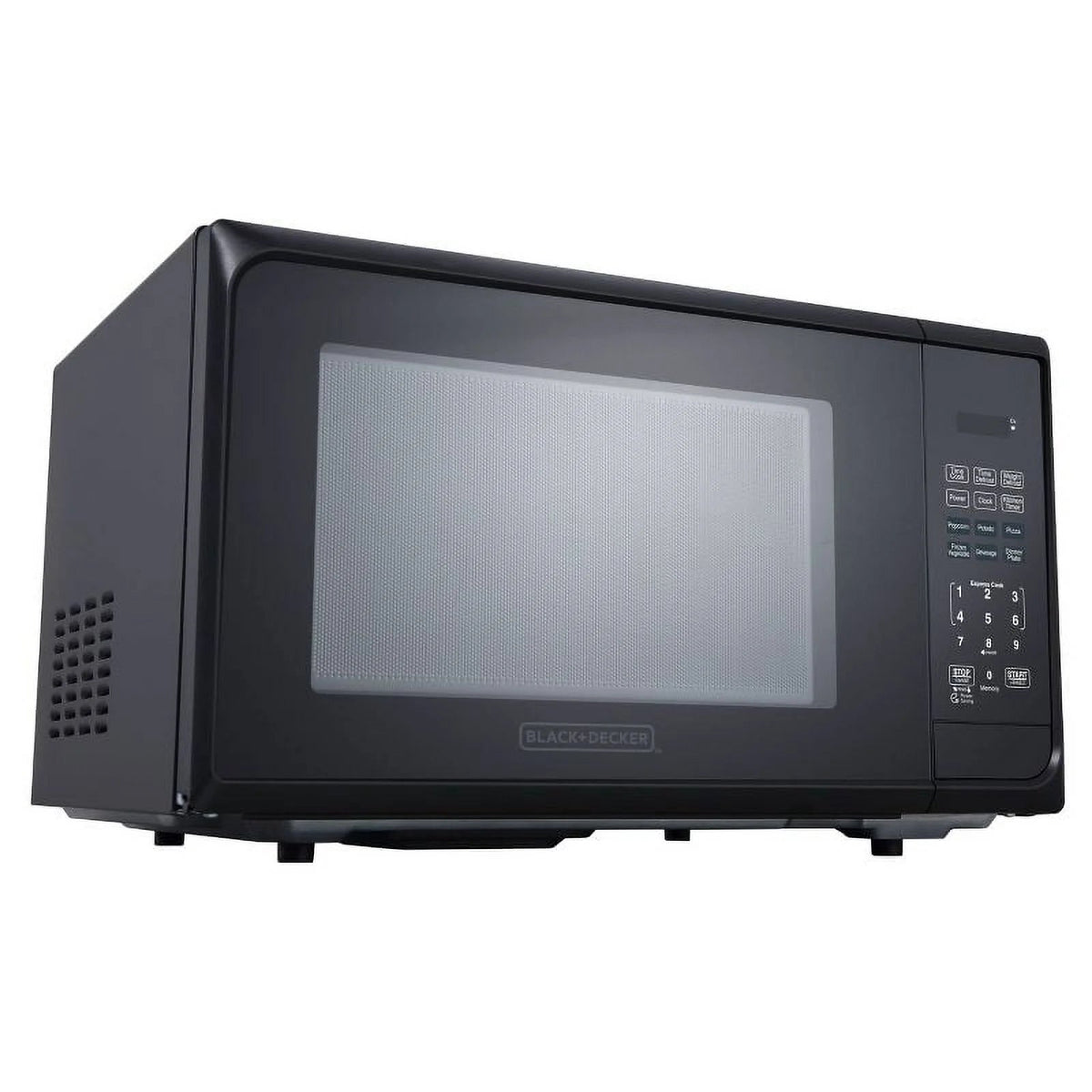 BLACK+DECKER 1.1 Cu. Ft. 1000 Watt Microwave Oven, Stainless Steel - EM031M2CE