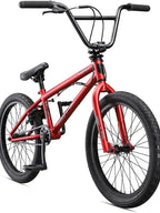 Legion Kids BMX Bike - Freestyle, Hi-Ten Steel Frame, Micro Drive Gearing, 16-20 Wheels, Silver