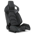 Magshion Racing Simulator Game Seat With Adjustable Slide, Black