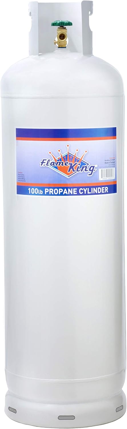 100 lb Steel Propane Tank Cylinder With POL Valve - valve108270_163892