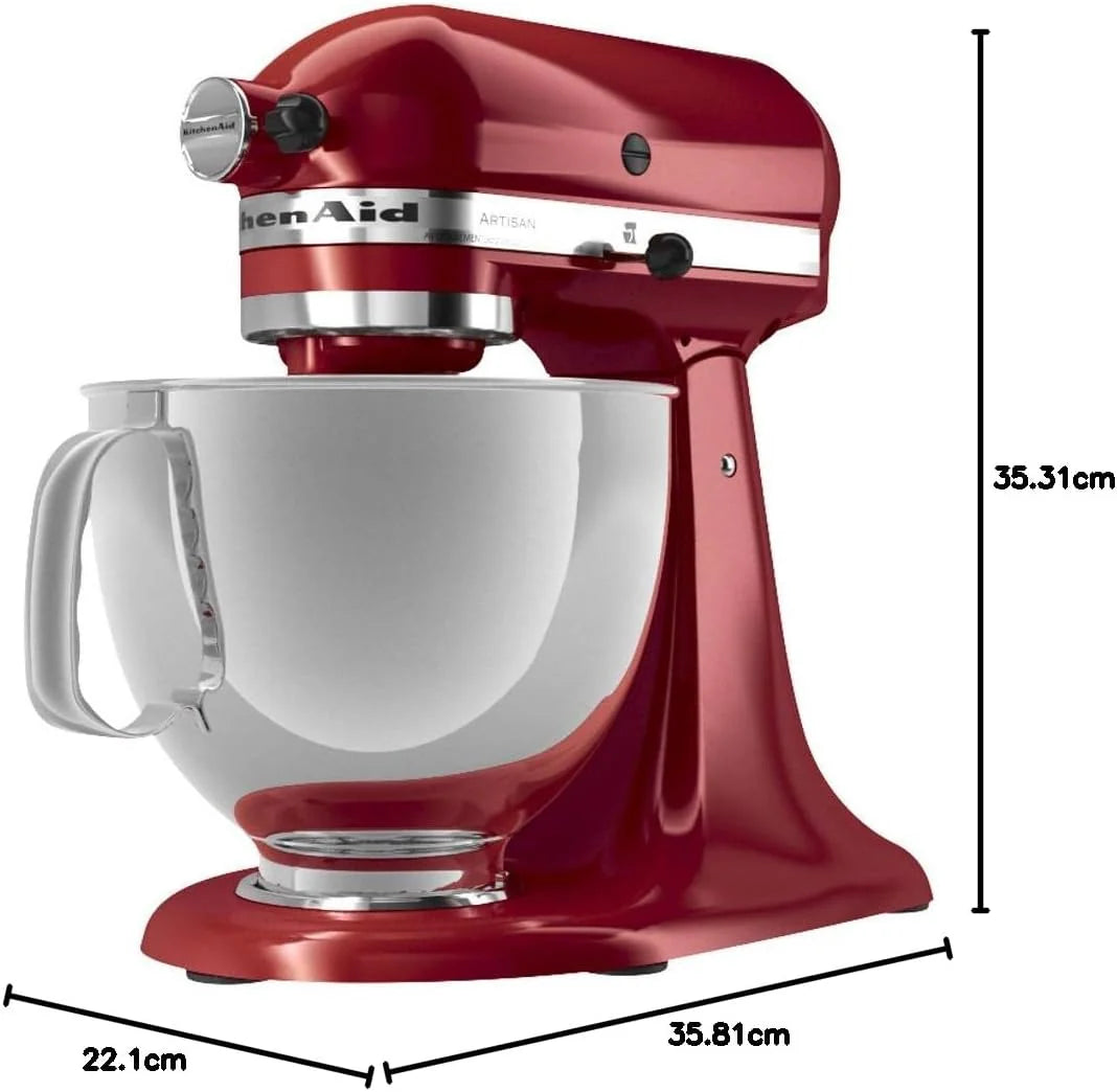 5-Quart Tilt-Head Stand Mixer With Stainless Steel Bowl, 10 Speeds
