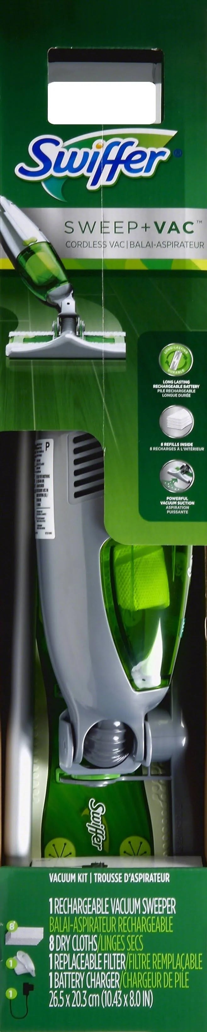 Cordless 2-in-1 Sweeper And Vacuum Floor Cleaning Kit