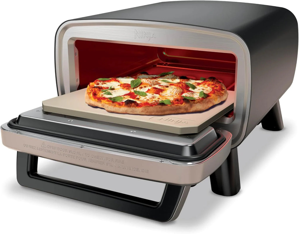 Ninja Artisan Outdoor Pizza Oven, 12-inch, Electric Heat, 700F Max Temperature - MO201