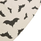 Way To Celebrate Halloween PEVA Tablecloth Indoor & Outdoor Table 70" Round - Bat Toss