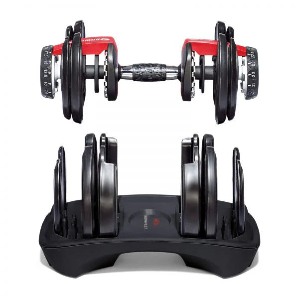 Bowflex SelectTech 552 Adjustable Dumbbells, 5-52.5 lb Pair - 552