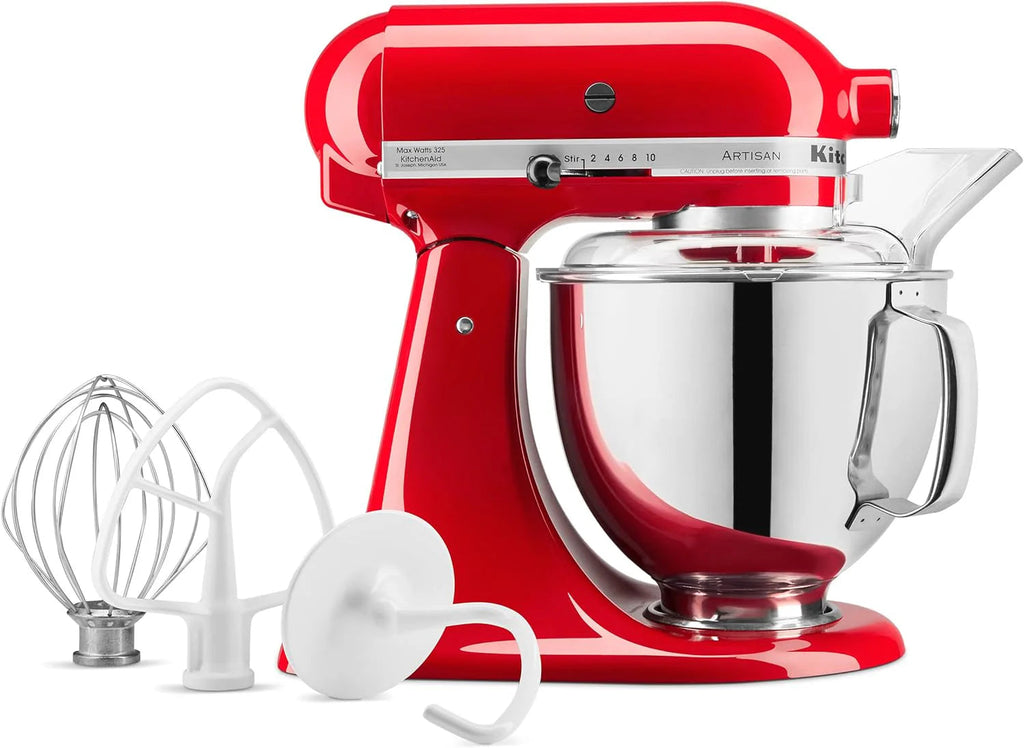 5-Quart Tilt-Head Stand Mixer With Stainless Steel Bowl, 10 Speeds