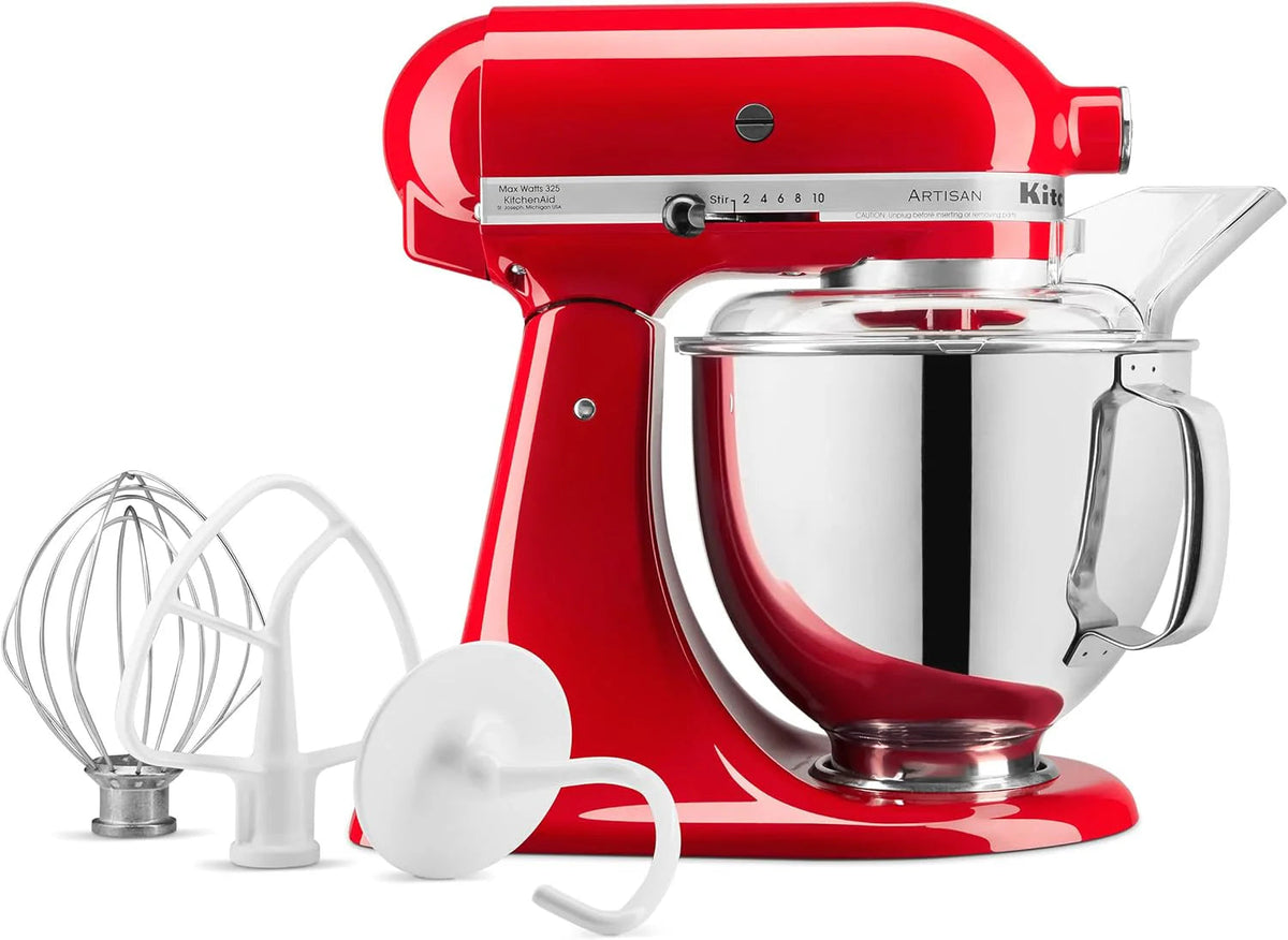5-Quart Tilt-Head Stand Mixer With Stainless Steel Bowl, 10 Speeds
