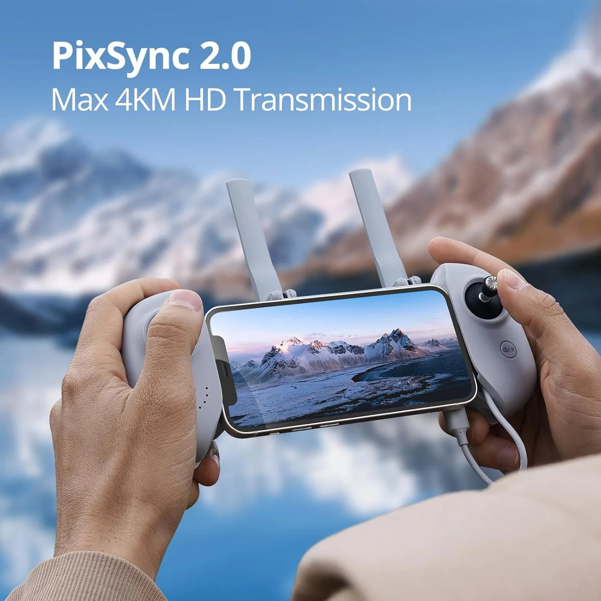 ATOM SE GPS Drone With 4K EIS Camera, 2 Batteries, 62 Minutes Flight - ATOM SE