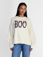 Women's Halloween Salem Book Club Graphic Fleece from Way to Celebrate, Sizes S-4X