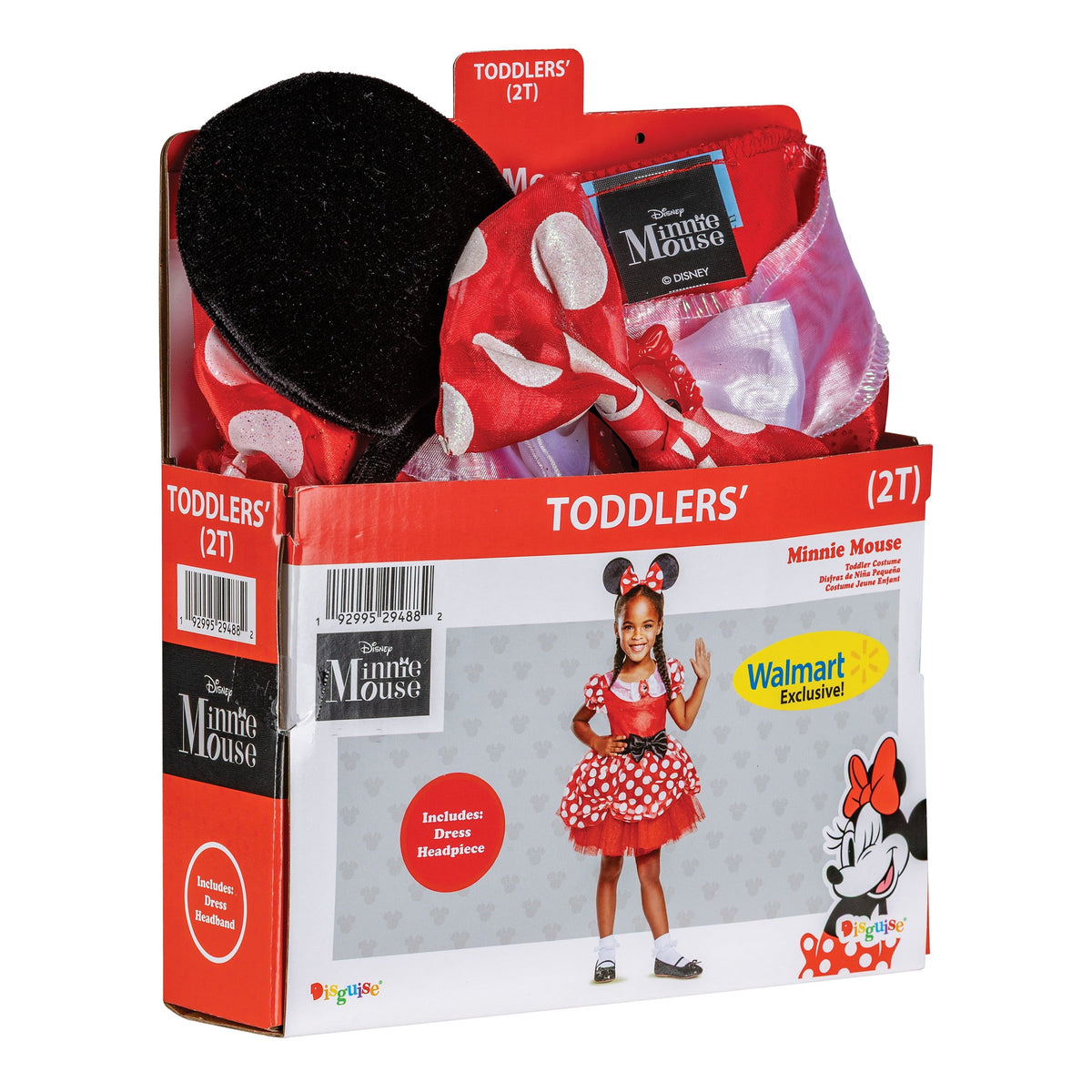 Disney Minnie Mouse Halloween Costume for Children, by Disguise