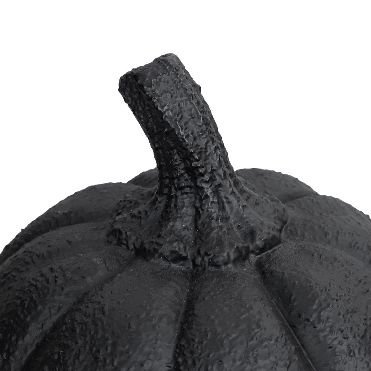 My Texas House Halloween Jack-o'-Lantern Tabletop Decoration, Black, 13"