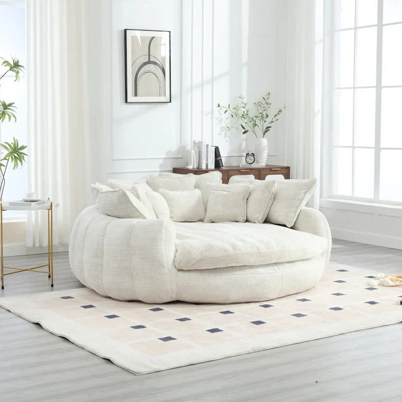 Double Loaf Sofa Bed With Armrests