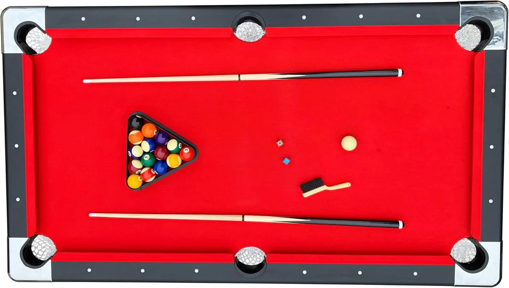 Hathaway Fairmont Portable Pool Table 6 Ft, 76 x 43.25 x 32 in - BG2574