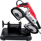 Portable Band Saw 110V 10 Amp 5 Inch Cutting Capacity With Removable Alloy Steel Base