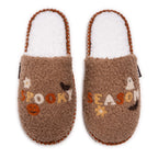 MUK LUKS Women's Punch Needle Fall Halloween Novelty Scuff Slipper