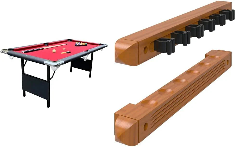 Hathaway Fairmont Portable Pool Table 6 Ft, 76 x 43.25 x 32 in - BG2574