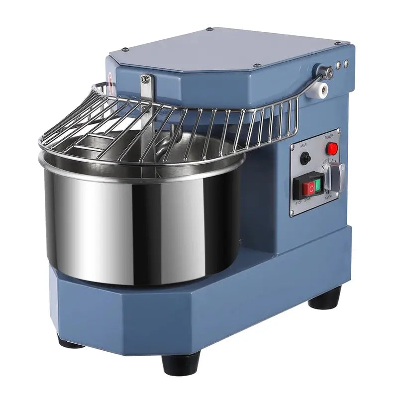 Commercial Food Mixer - 8-Quart, 450W, Dual-Arm Kneading, Stainless Steel Bowl, Safety Shield And Programmable Timer