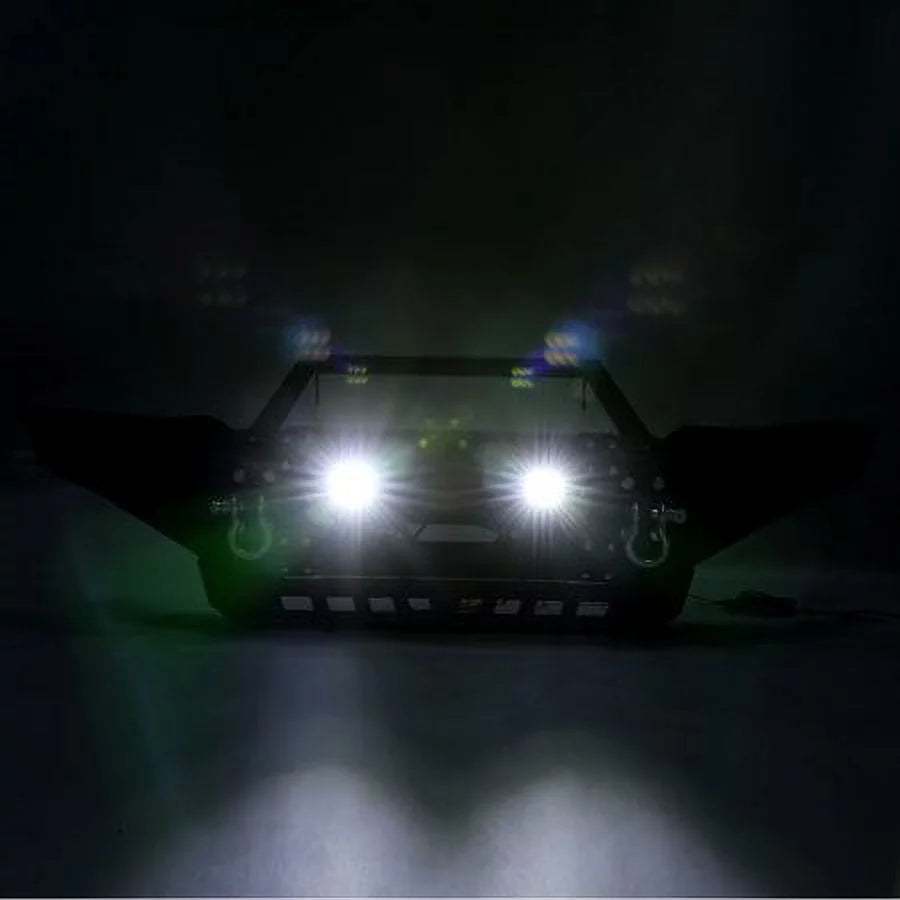 Kojem Front Bumper With Winch Plate, LED Lights And D-Rings For 2005-2015 Toyota Tacoma - LYAM-516-1A+LYAM-516-1B