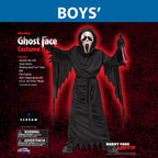 Bleeding Ghost Face Halloween Costume for Children, 5-Piece, by Fun World