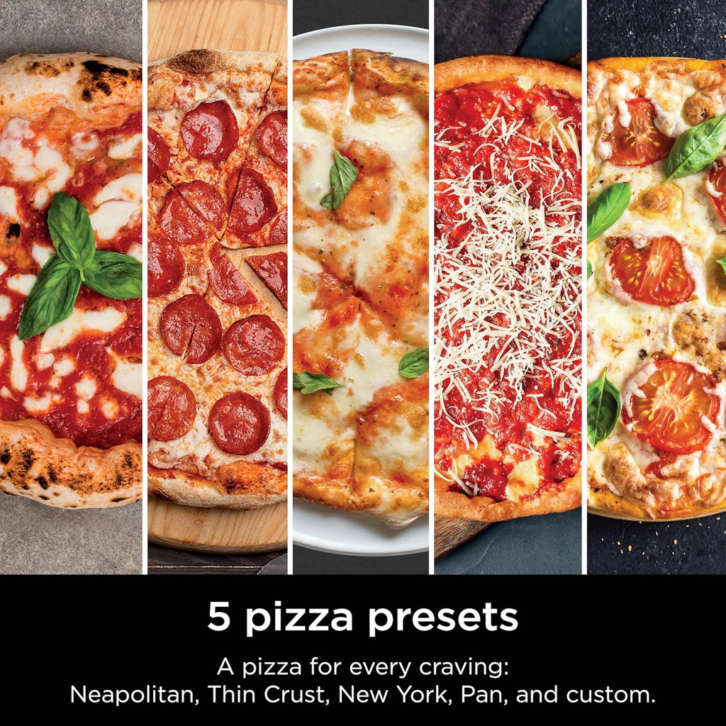 Ninja Artisan Outdoor Pizza Oven, 12-inch, Electric Heat, 700F Max Temperature - MO201