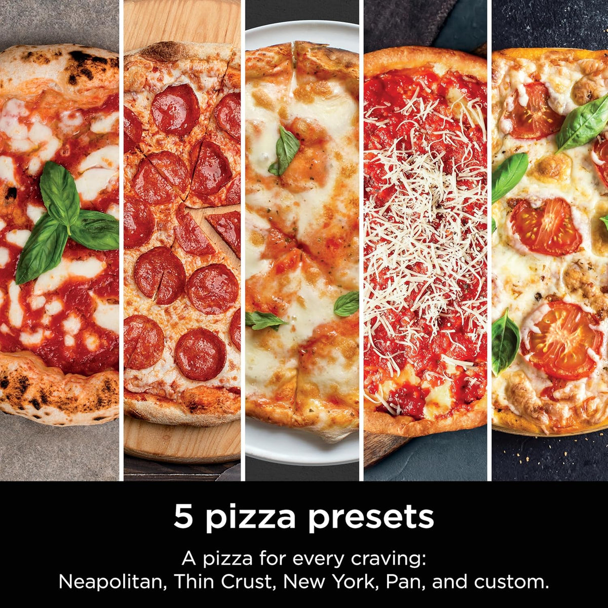 Ninja Artisan Outdoor Pizza Oven, 12-inch, Electric Heat, 700F Max Temperature - MO201
