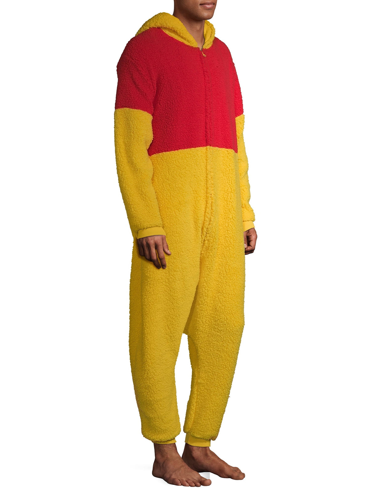 Disney, Adult Mens, Winnie the Pooh Pajamas Union Suit, Sizes S-XL