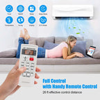 9000 BTU 17 SEER2 Ductless Mini Split Air Conditioner And Heater, 208-230V - White