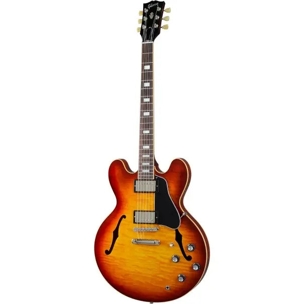 Gibson ES-335 Semi-Hollowbody Electric Guitar, Figured Maple Top, Iced Tea Finish